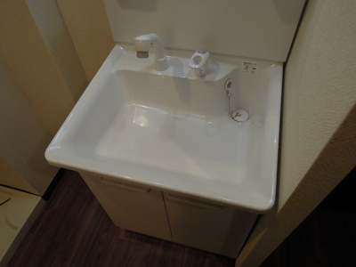 【洗面所】 | プレアール南亀井Ⅱ | スペースが確保できる洗面所です