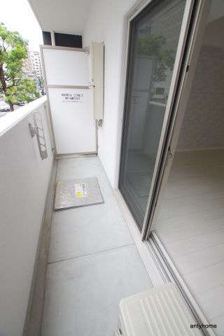 R SQUARE東天満　仲介手数料無料のバルコニー