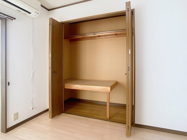 レジデンスアリーイコの収納