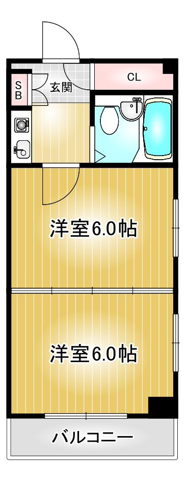 プリンセス今池|名古屋市の賃貸ならMy賃貸の間取り|プリンセス今池