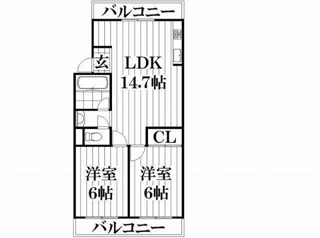 【間取り】 | Comfy鴻池新田駅前