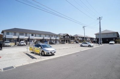 【展望】 | 【シャーメゾン】ラスリーズC棟 | 敷地全景です。全６棟のシャーメゾンタウン内です。