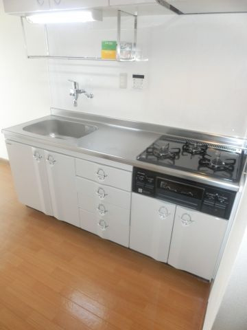 森マンションのキッチン|森マンション　システムキッチン
