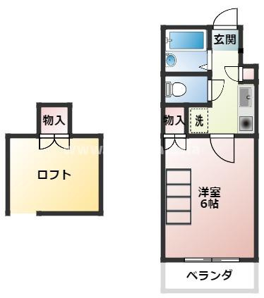 パレス吉村の間取り