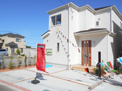【外観】 | 野田市　柳沢　全2棟　2号棟　40坪 ラスト1棟 | 2380から2280から2090万円に価格変更。ラスト1棟