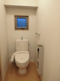 【トイレ】 | ボン・エール | 清潔感のあるトイレです