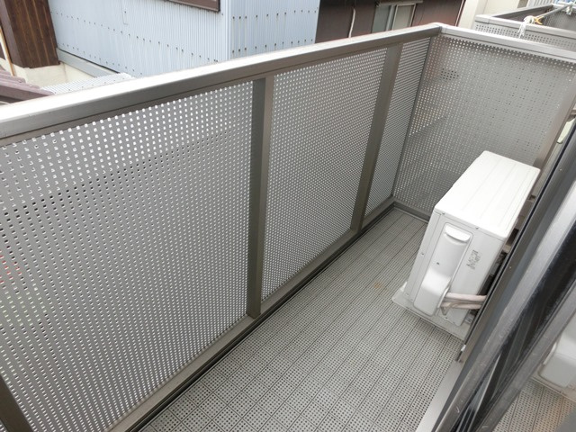 パナプレイス姫島のバルコニー