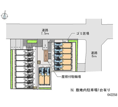 【区画図】 | 喜連北Ⅲ