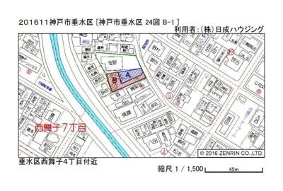 【地図】 | 西舞子４丁目Ａ号地