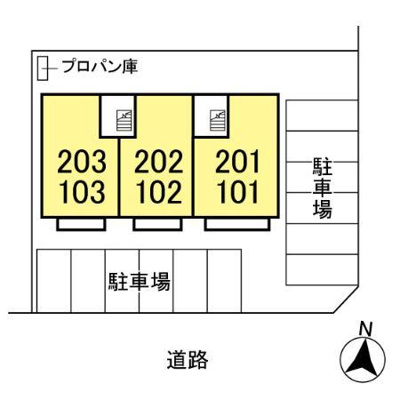【区画図】 | アモールKAZAMA