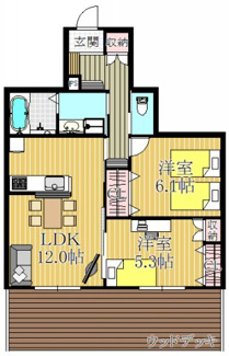 【間取り】 | LaLaBrezza芦屋翠ヶ丘