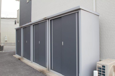 【収納】 | グリーンガーデンⅡA | 専用の外物置付き