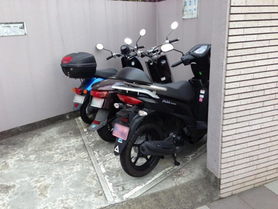 【その他共用部分】 | オセアン日吉台グリーンヒルズ | バイク置場