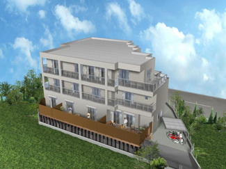 【外観パース】 | La La Brezza芦屋翠ヶ丘