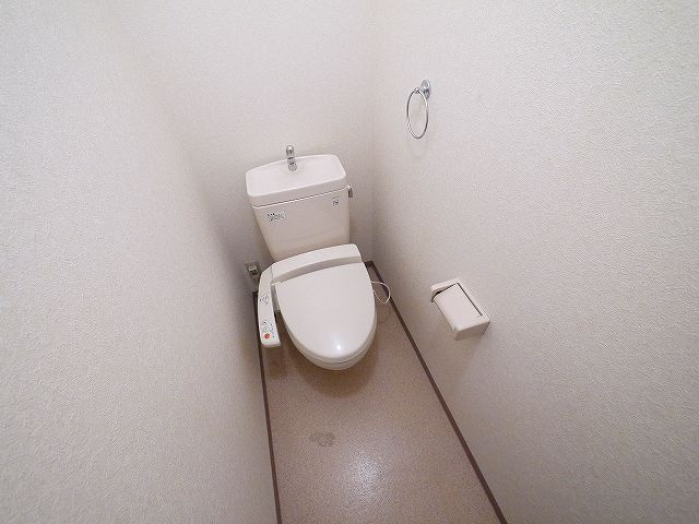 サテライトミーホB棟のトイレ|落ち着いたトイレです