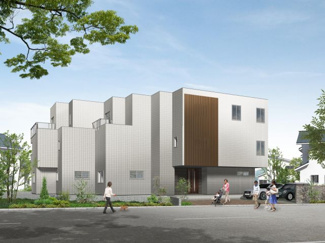 【外観パース】 | LaLaBrezza芦屋翠ヶ丘