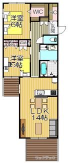 【間取り】 | LaLaBrezza芦屋翠ヶ丘