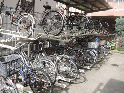 【その他共用部分】 | クオス川崎ヴィーアリア | 駐輪場