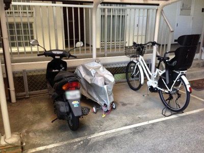 【その他共用部分】 | 鷺沼プールサイドスカイマンション | 駐輪場・バイク置場