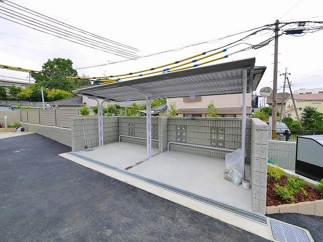 グリュックのその他共用部分|駐輪場です