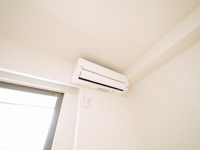 グリュックの設備|エアコンがあります