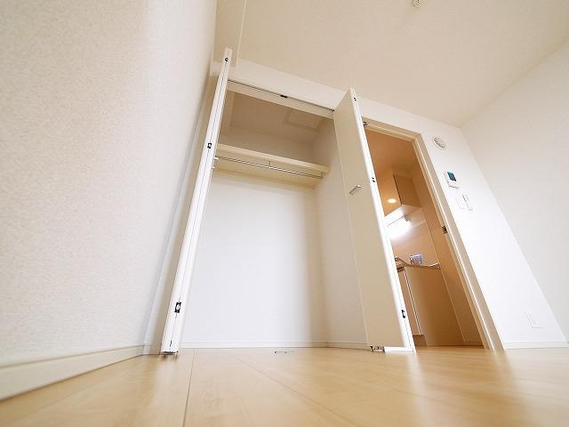 グリュックの収納|たっぷりとした収納スペースです