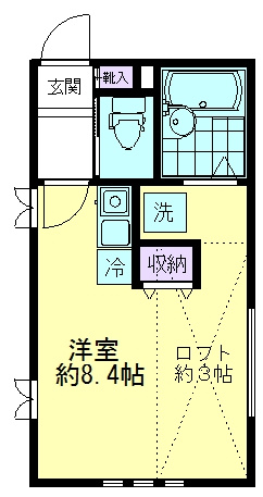 グランペール久米川の間取り
