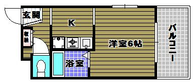 パークヒルズ千代田の間取り
