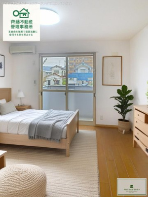 【その他】 | プレム中里Ⅲ | 本画像はAIにて加工した画像になります。実際には家具の設置はありません。