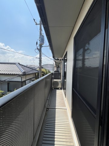 ムーンライトだいせん　Ａ棟のバルコニー