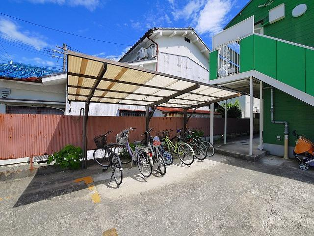 ルーブルハウスのその他共用部分|自転車置き場