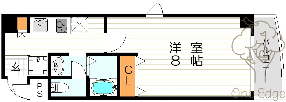 ルミエール安堂寺の間取り