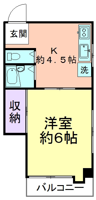 武蔵第一ビルの間取り
