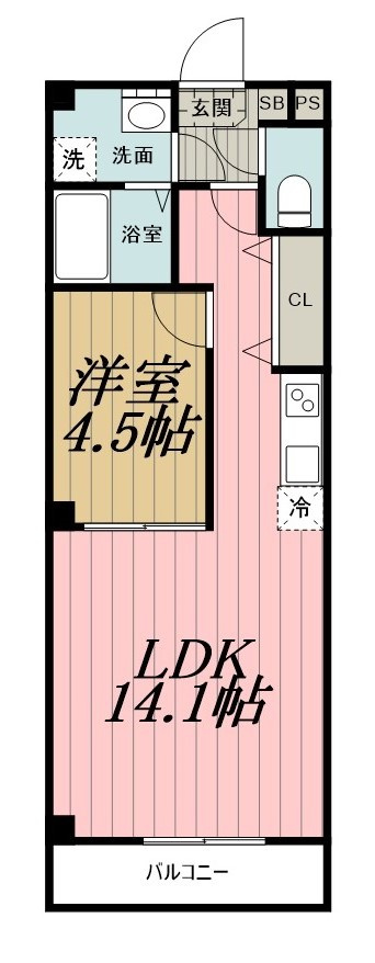Prime Hills 千葉シティの間取り