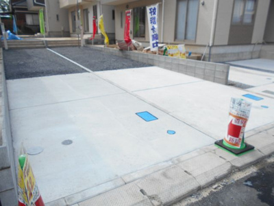 【駐車場】 | 野田　五木新町　全３棟　３号棟　55坪 ラスト1棟 | 2180から1680価格変更　駐車場2台　車種により3台可能。庭付き。らすと1棟。
