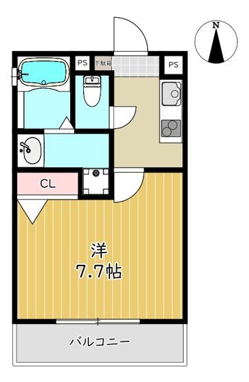 【間取り】 | シエルコート一乗寺