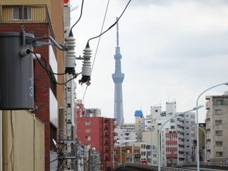 【展望】 | 大塚ビル　ベランダからスカイツリーが見えます！