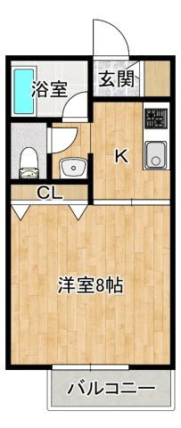 【間取り】 | 福久聚ハイツ