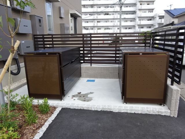 倉敷市浜町２丁目のアパートのその他共用部分|敷地内ゴミST・当番なし