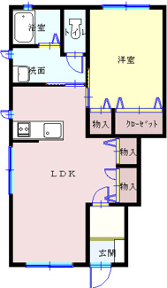 【間取り】 | CASA'D ANGELA（カサデアンジェラ）