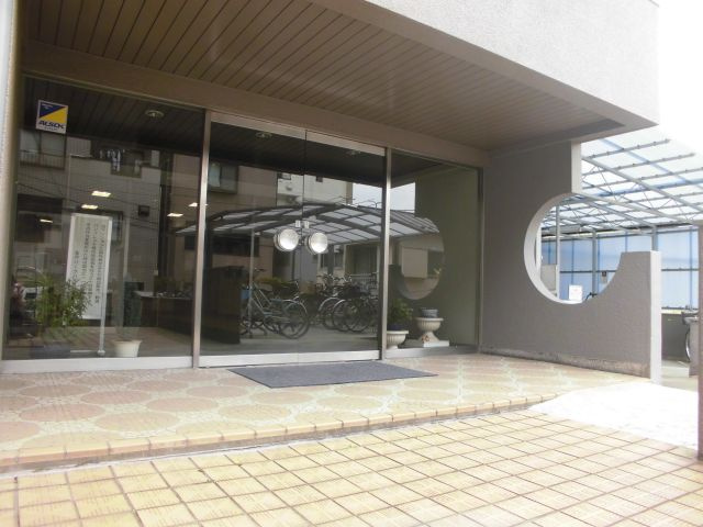 亀戸パークハイツのエントランス