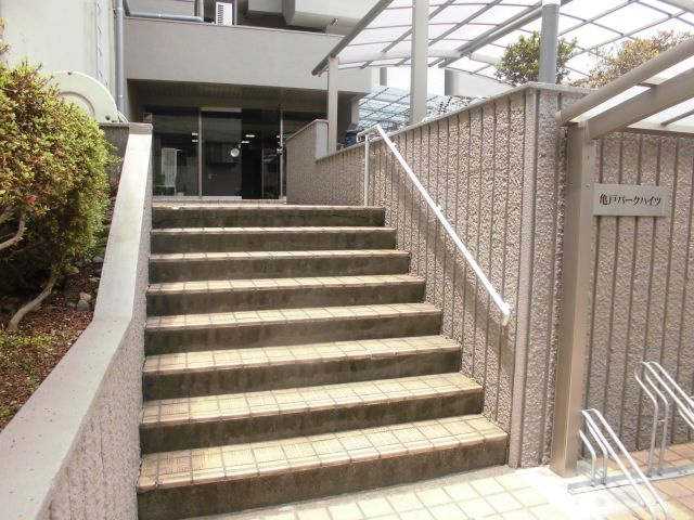 亀戸パークハイツのエントランス