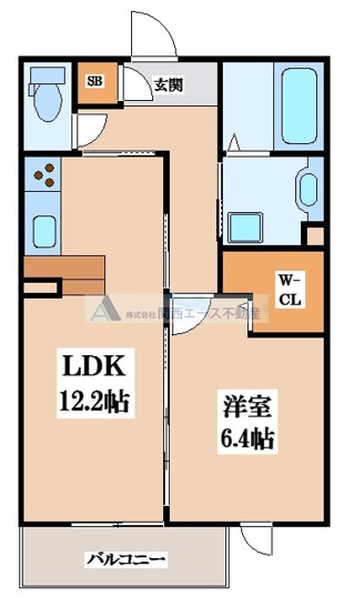 【間取り】 | サンハイム花園