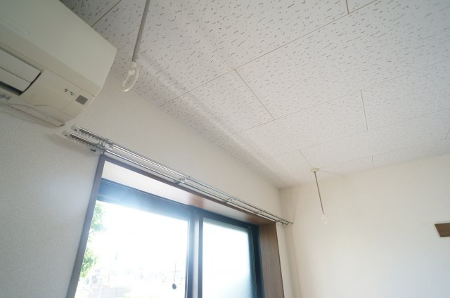 パルテールの設備|室内物干し付き