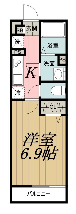 リブリ・西千葉の間取り