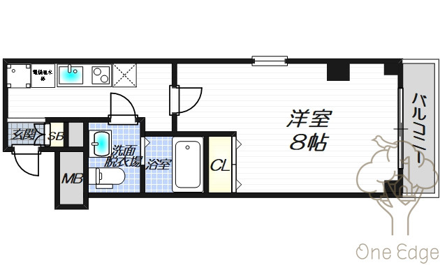 ルミエール瓦屋町の間取り