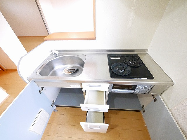 リバーラック　Ａ棟のキッチン|キッチンです