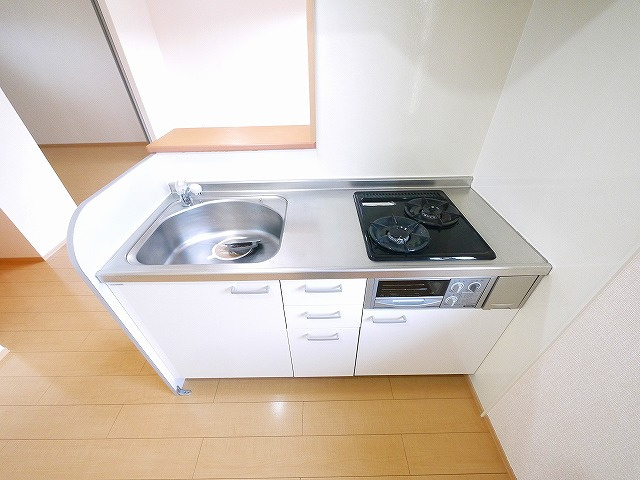 リバーラック　Ａ棟のキッチン|きれいなキッチンです