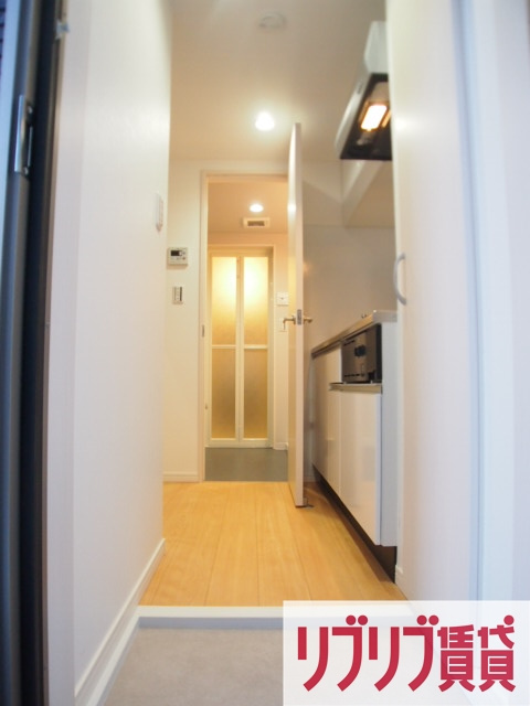 ルシエル登戸の玄関