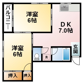 ロッキーの間取り